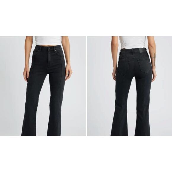 Hidden Jeans Denim - HIDDEN Jeans; Seamed High Waist Flare Jeans